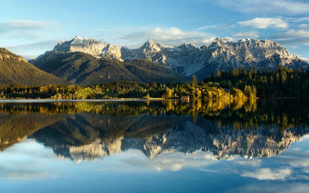 Ferienhotel Barmsee Krun Exterior photo